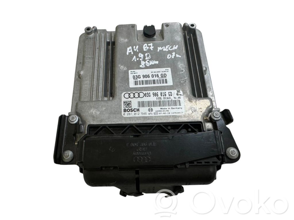 Audi A4 S4 B7 8E 8H Engine control unit/module 
