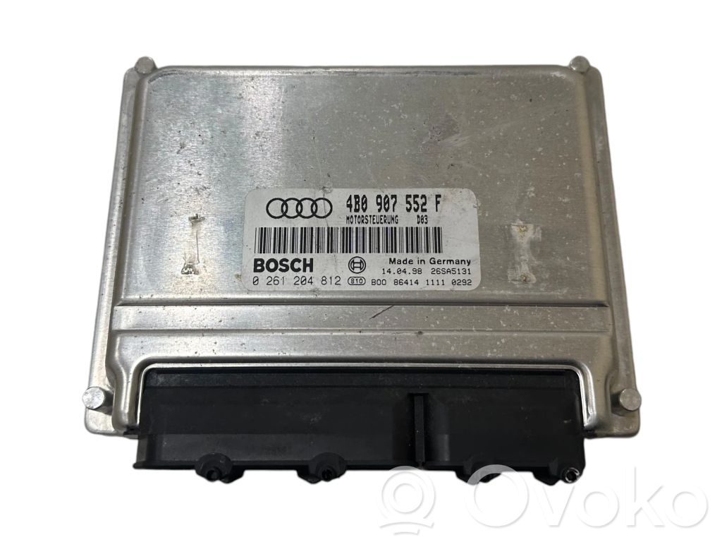 Engine control unit/module   4B0907552F,26SA5131,0261204812
