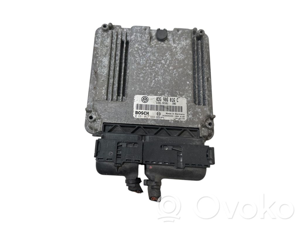 Volkswagen Caddy Engine control unit/module 