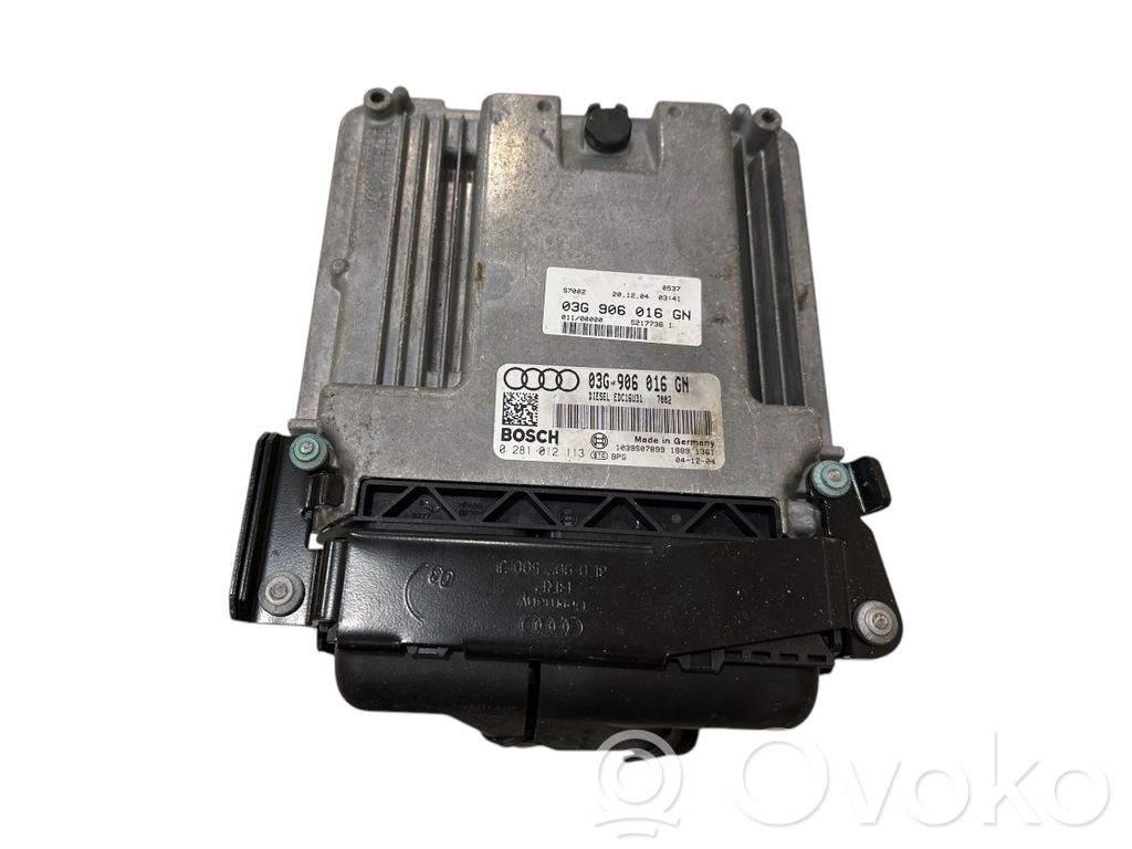 Engine control unit/module   03G906016GN,1039S07899,0281012113