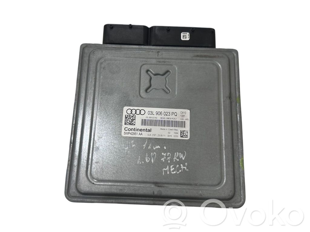 Engine control unit/module   03L906023KS,5WP42951AA,03L906023PQ