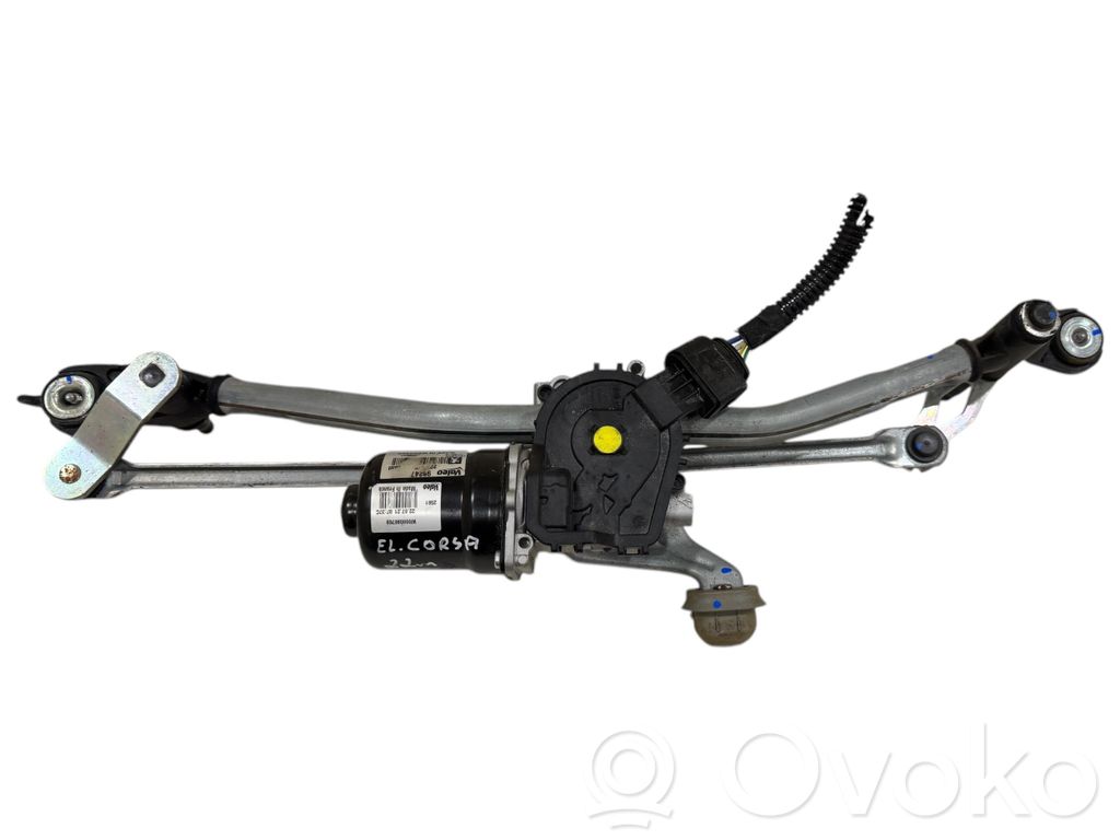 Opel Corsa F Front wiper linkage and motor 