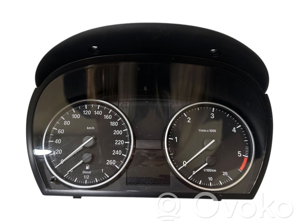 BMW 3 E90 E91 Speedometer (instrument cluster) 