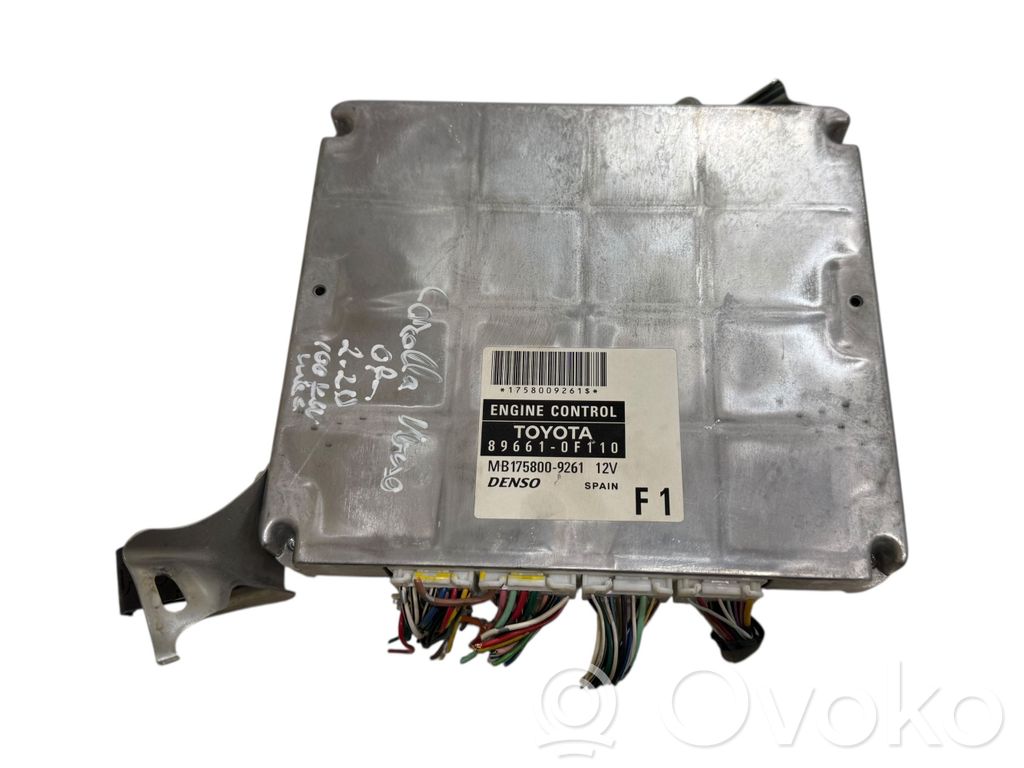 Toyota Corolla Verso AR10 Engine control unit/module 
