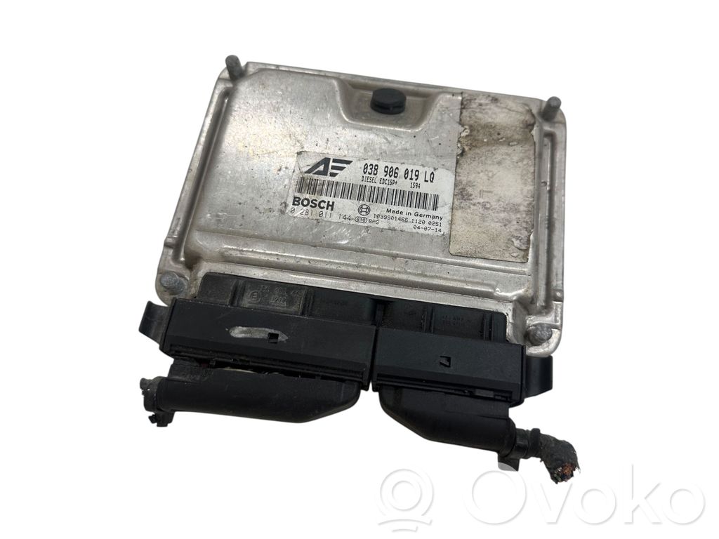 Engine control unit/module   038906019LQ,1039S01466,0281011144