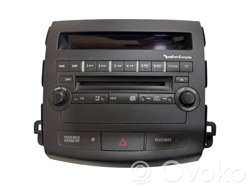 Mitsubishi Outlander Head unit multimedia control 