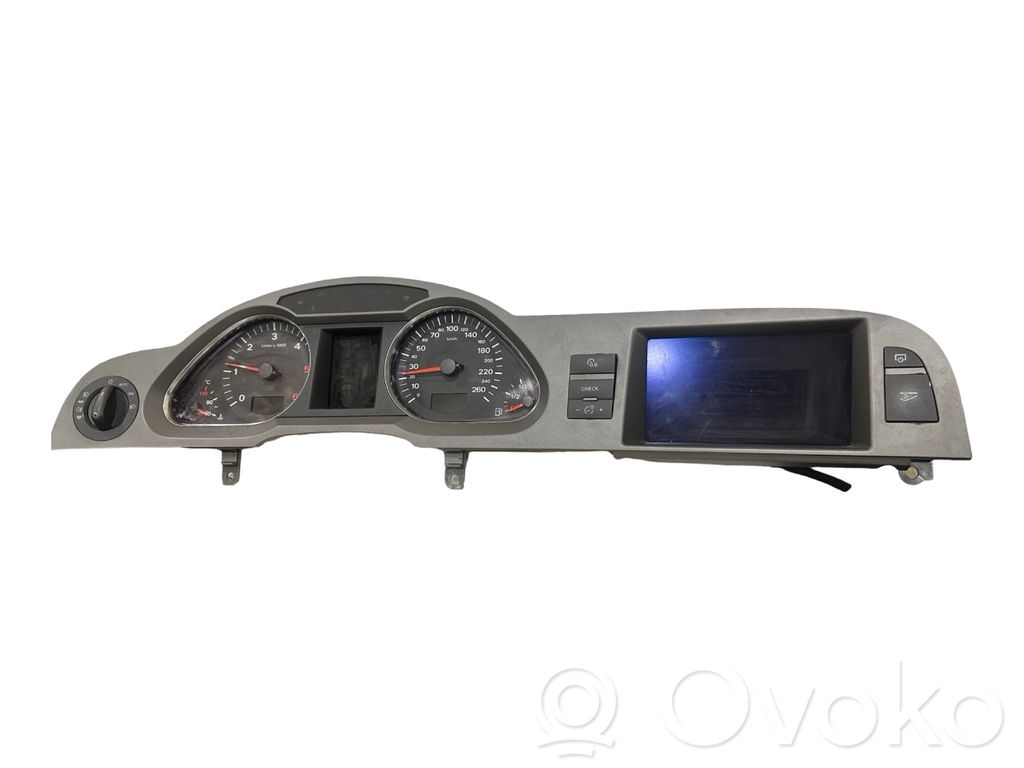 Audi A6 S6 C6 4F Vitezometru (grup de instrumente) 