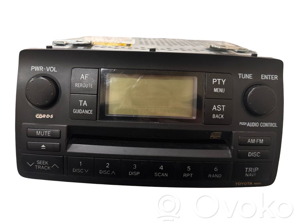 Toyota Corolla E120 E130 Unité principale radio / CD / DVD / GPS 