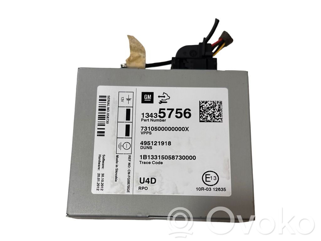 Opel Zafira C Alte unități/module de control 