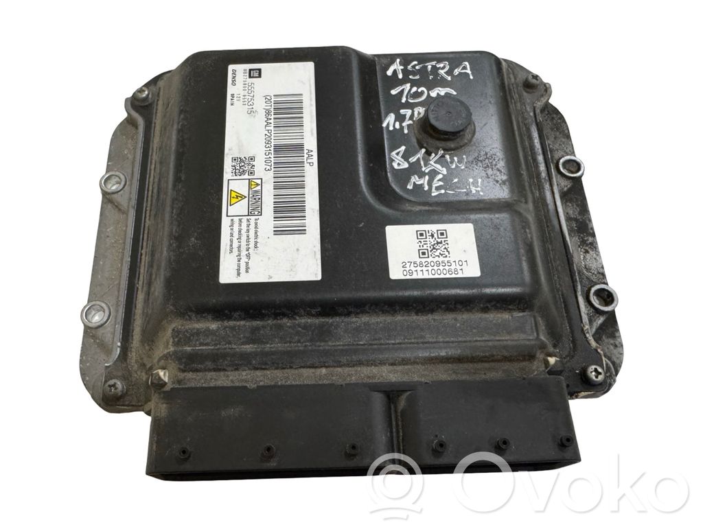 Opel Astra J Engine control unit/module 
