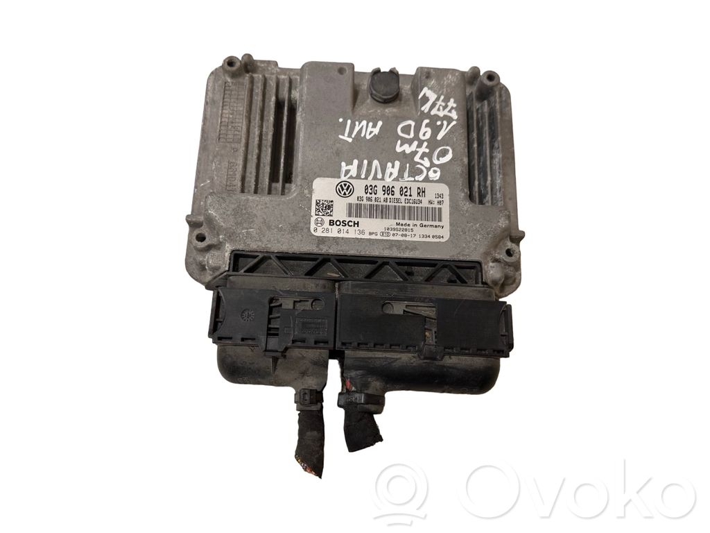 Skoda Octavia Mk2 (1Z) Engine control unit/module 