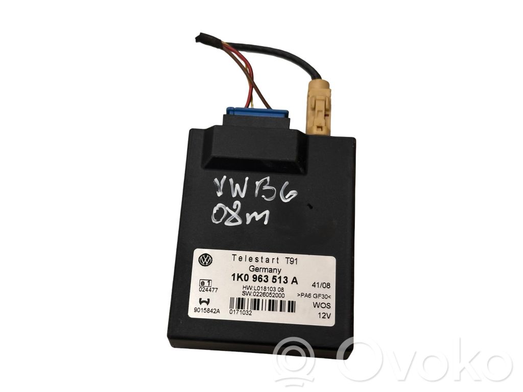 Volkswagen PASSAT B6 Auxiliary heating control unit/module 