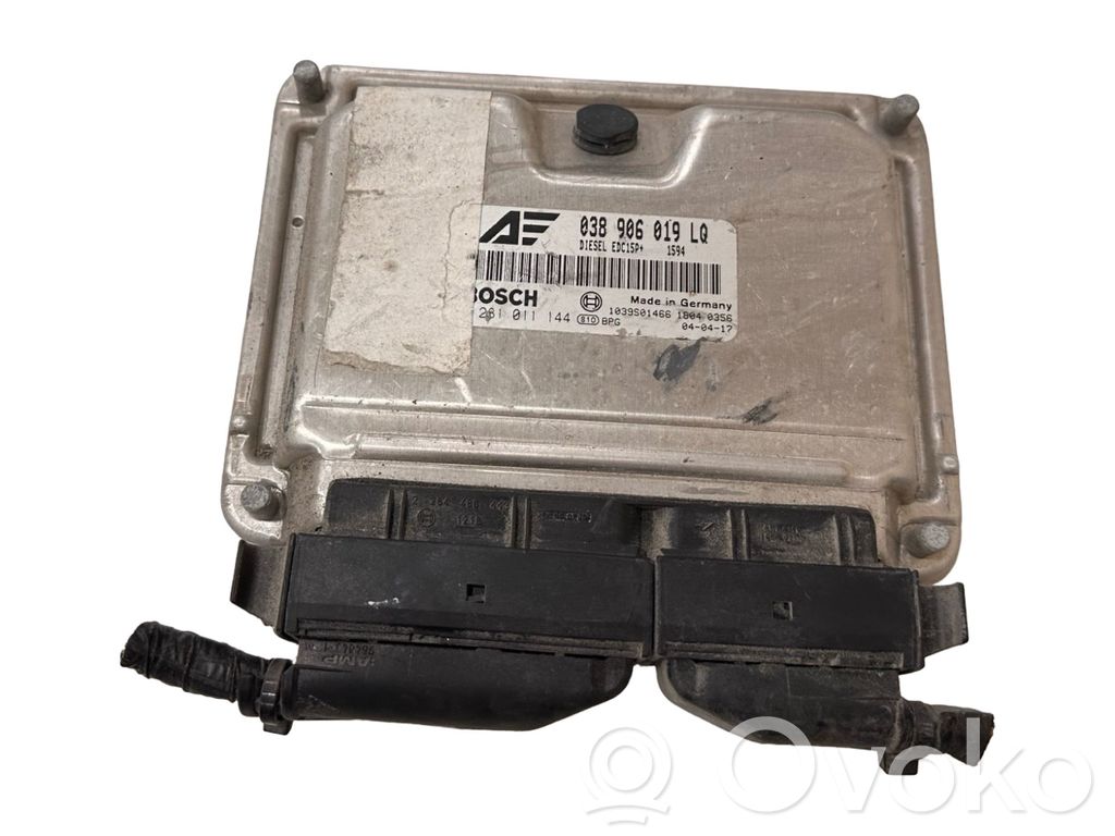 Engine control unit/module   038906019LQ,0281011144,1039S01466