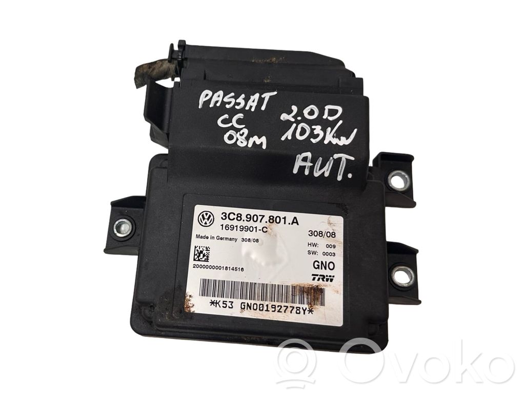 Volkswagen PASSAT CC Moduł / Sterownik hamulca ręcznego 