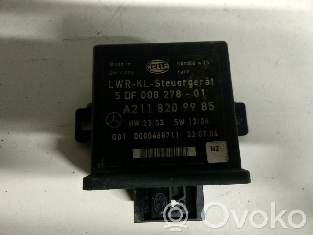 Mercedes-Benz E W211 Module d'éclairage LCM 