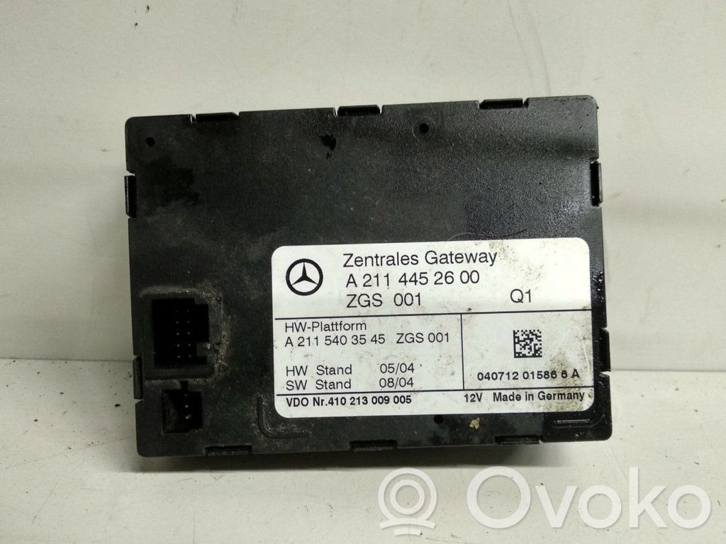 Mercedes-Benz E W211 Door central lock control unit/module 