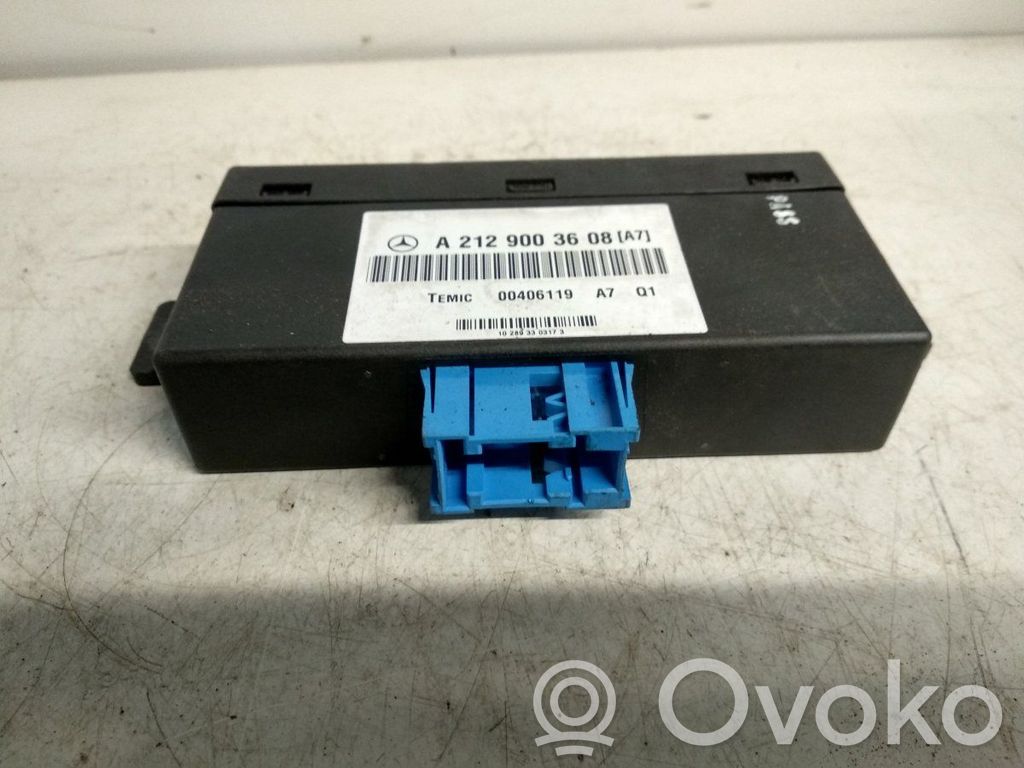 Mercedes-Benz E W212 Suspension control unit/module 