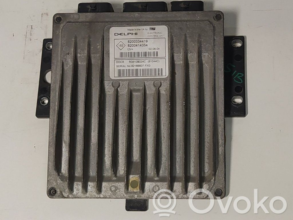 Renault Scenic II -  Grand scenic II Engine control unit/module 