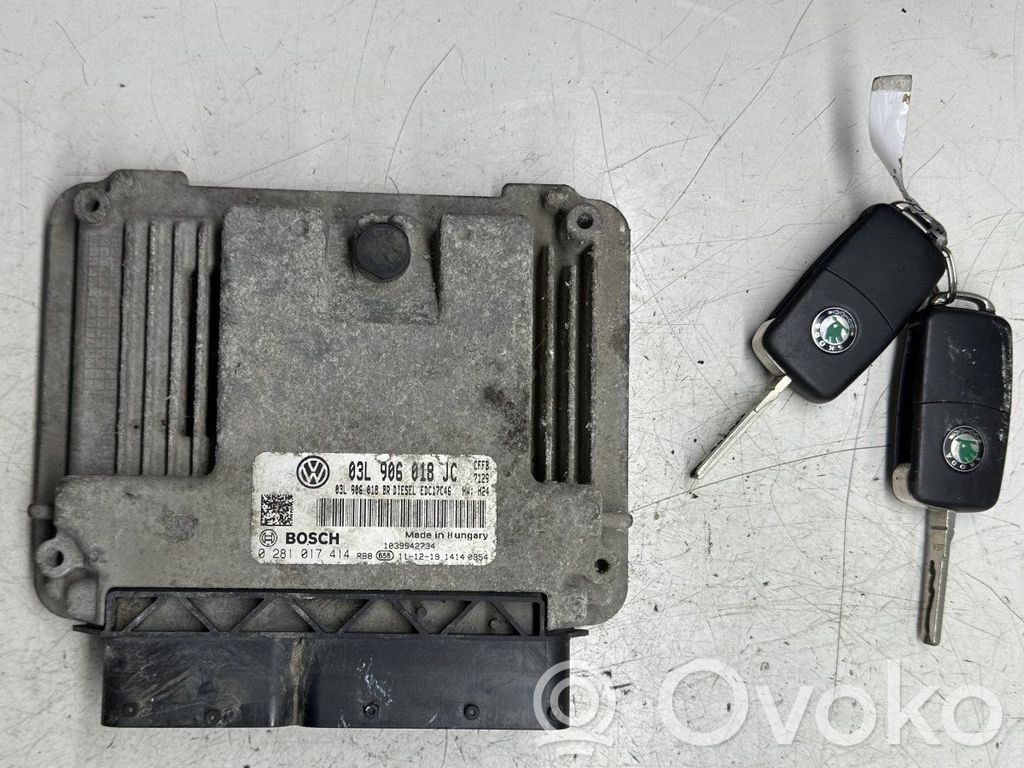 Skoda Superb B6 (3T) Engine control unit/module 