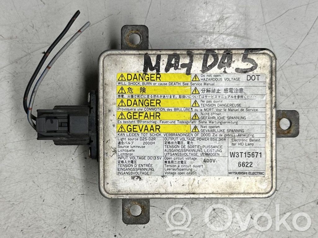 Mazda 5 Xenon control unit/module 
