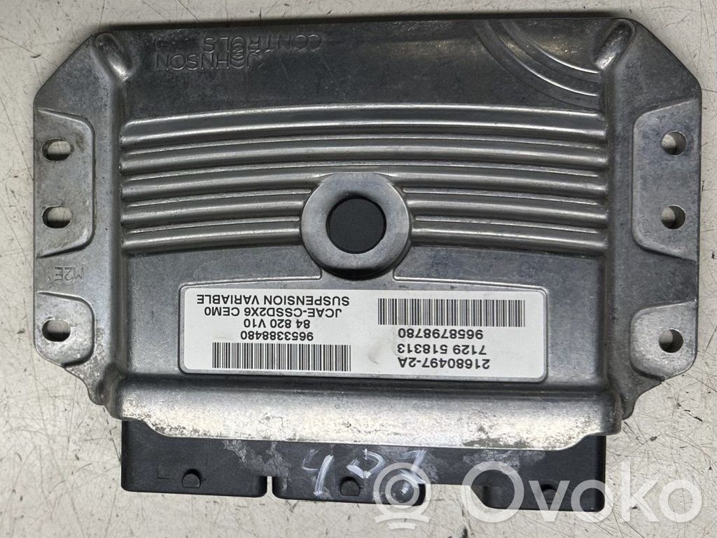 Peugeot 407 Suspension control unit/module 