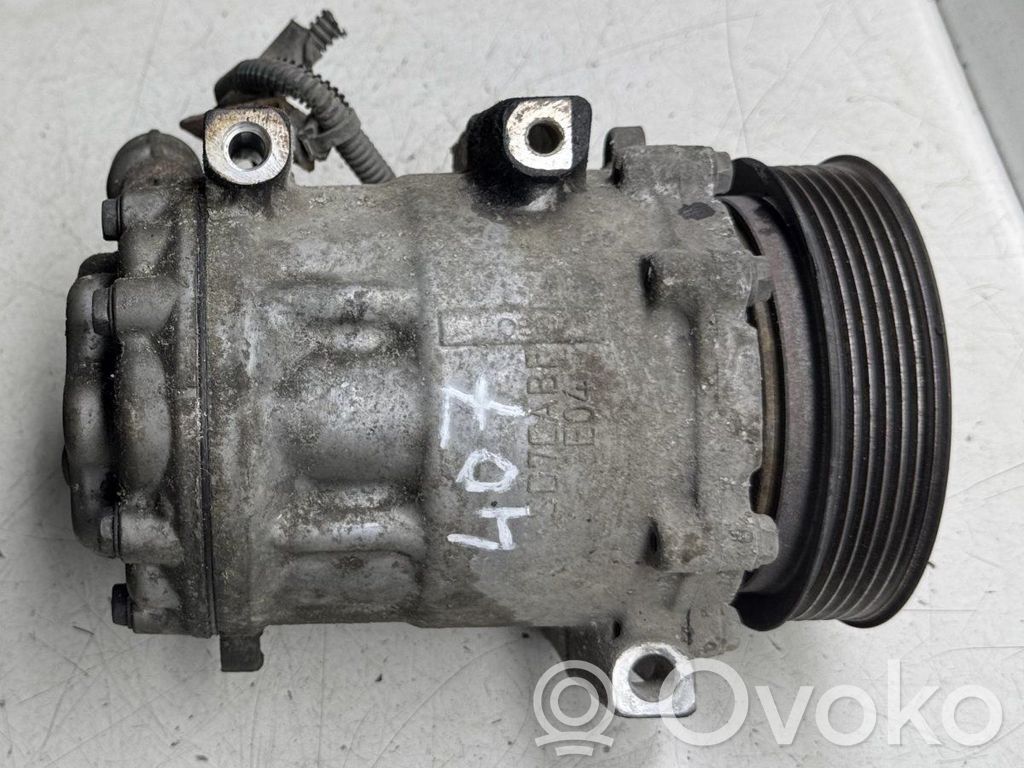 Peugeot 407 Air conditioning (A/C) compressor (pump) 