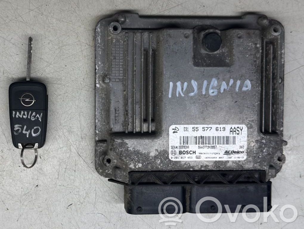 Engine control unit/module   55577619,55575349,0281017453,1039S46054