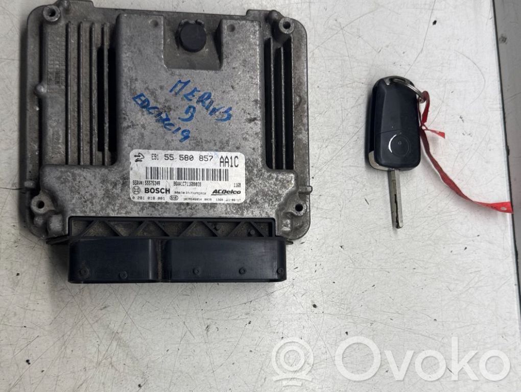 Opel Meriva B Engine control unit/module 