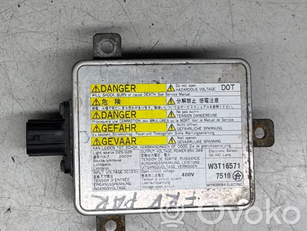 Xenon control unit/module   W3T16571