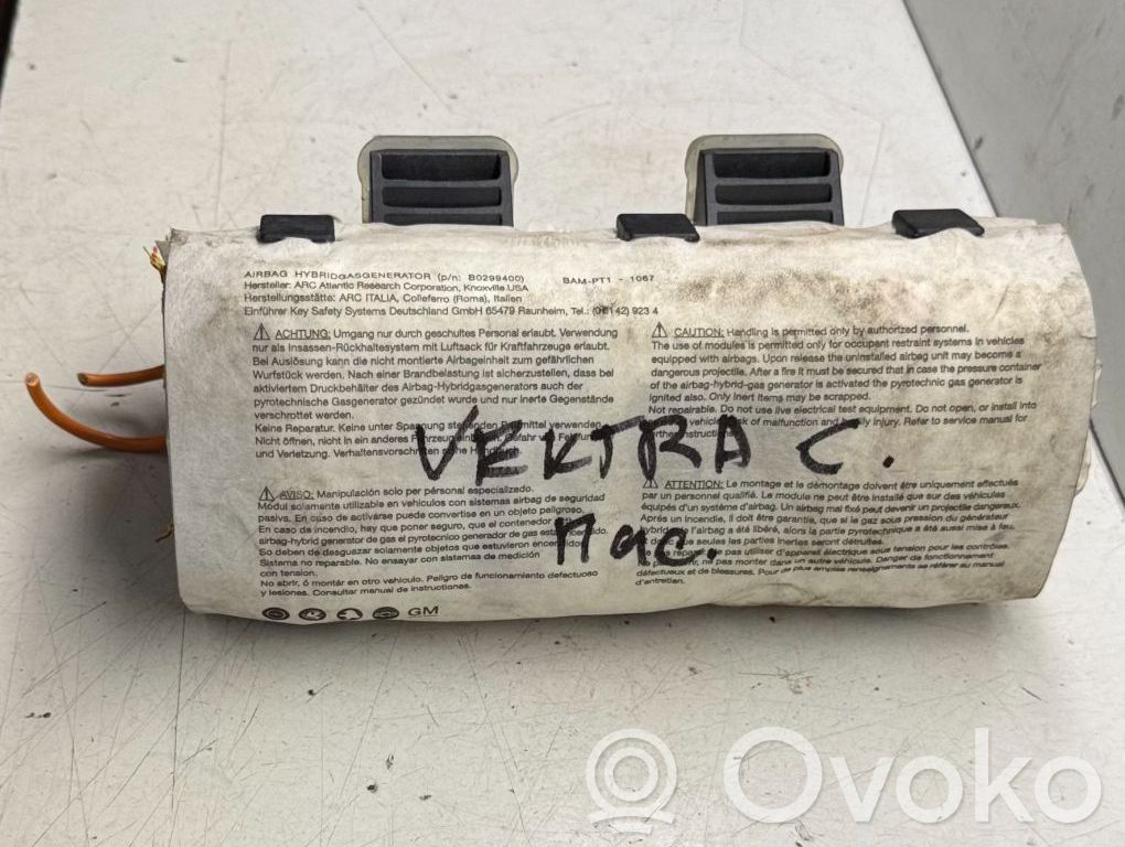 Opel Vectra C Poduszka powietrzna Airbag pasażera 
