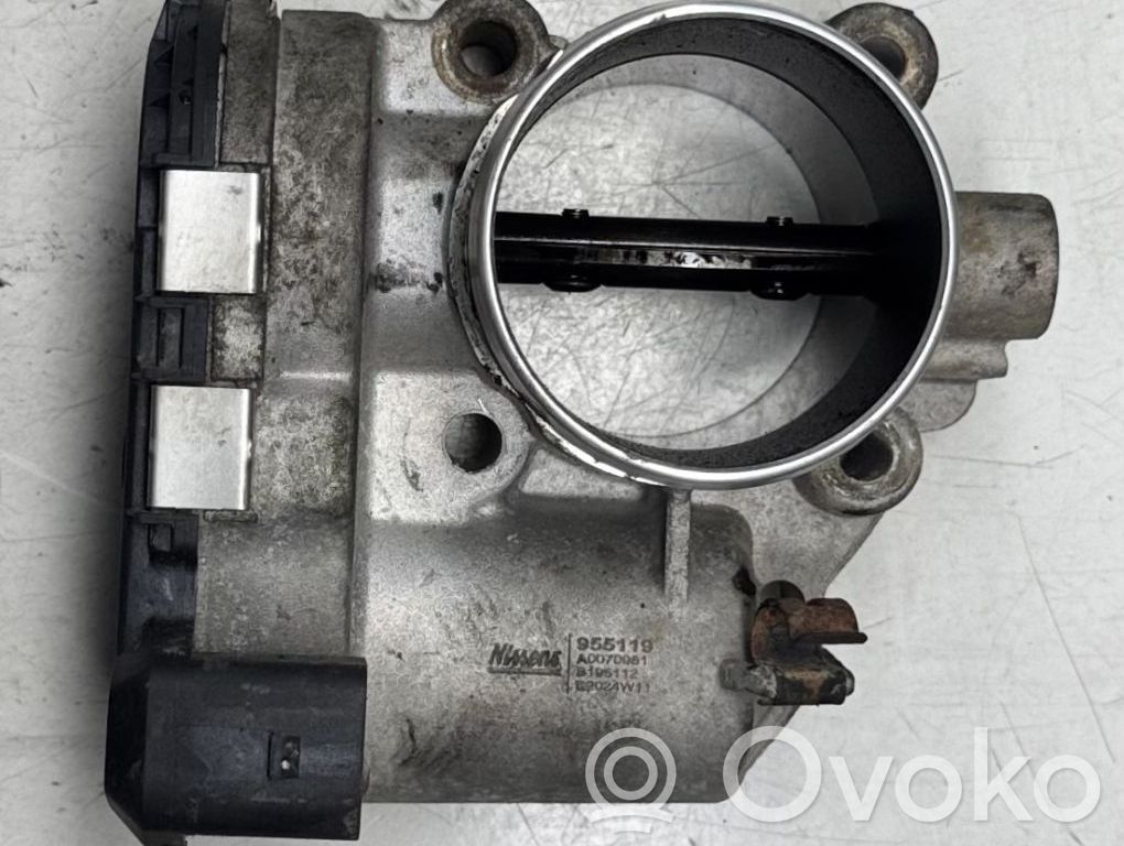 Throttle valve   955119,B195112