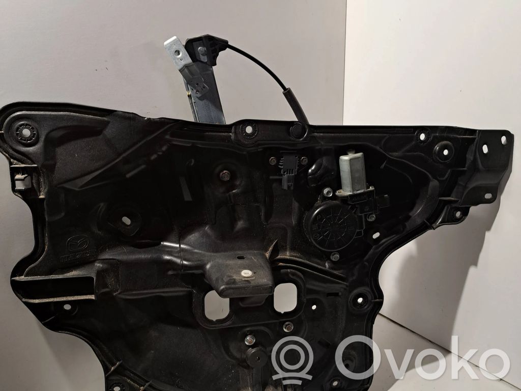 Mazda 6 Front door window regulator with motor 