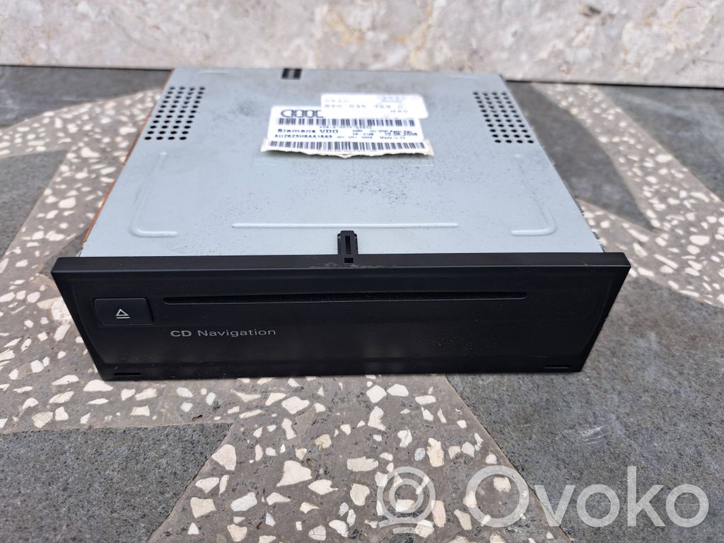 Audi A4 S4 B8 8K Navigation unit CD/DVD player 