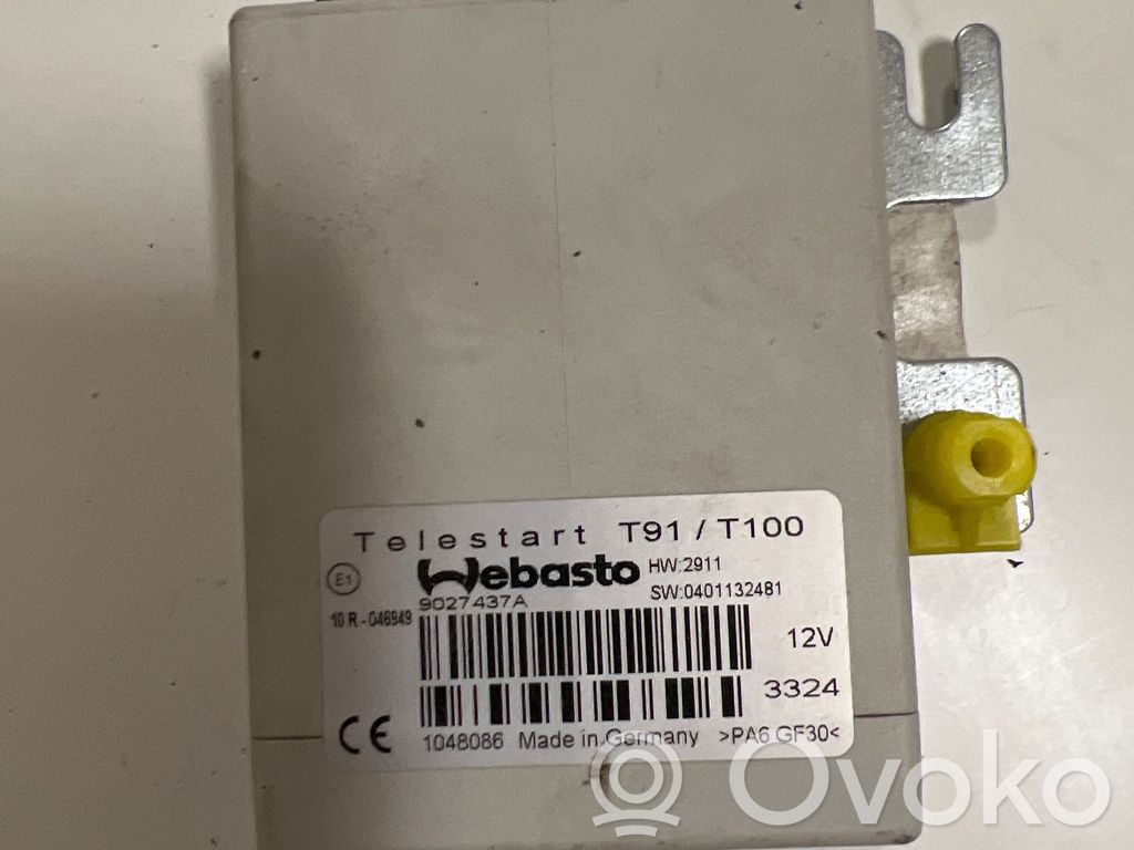 Opel Zafira C Sterownik / Moduł Webasto 