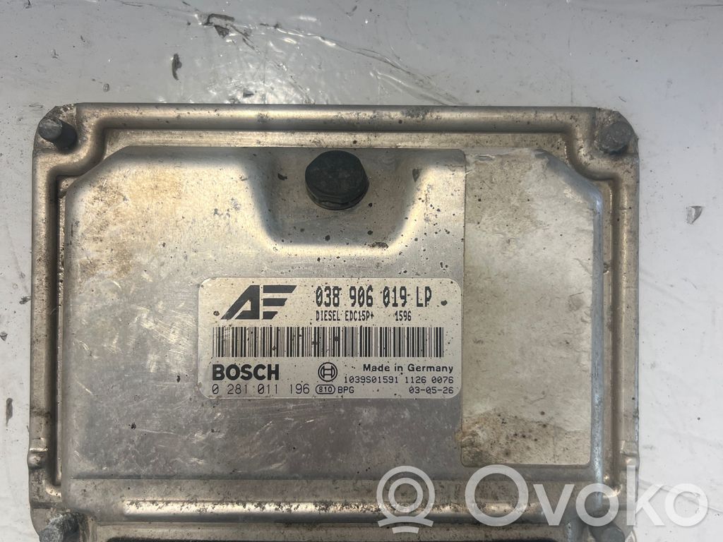 Volkswagen Sharan Unitate/modul de control motor 