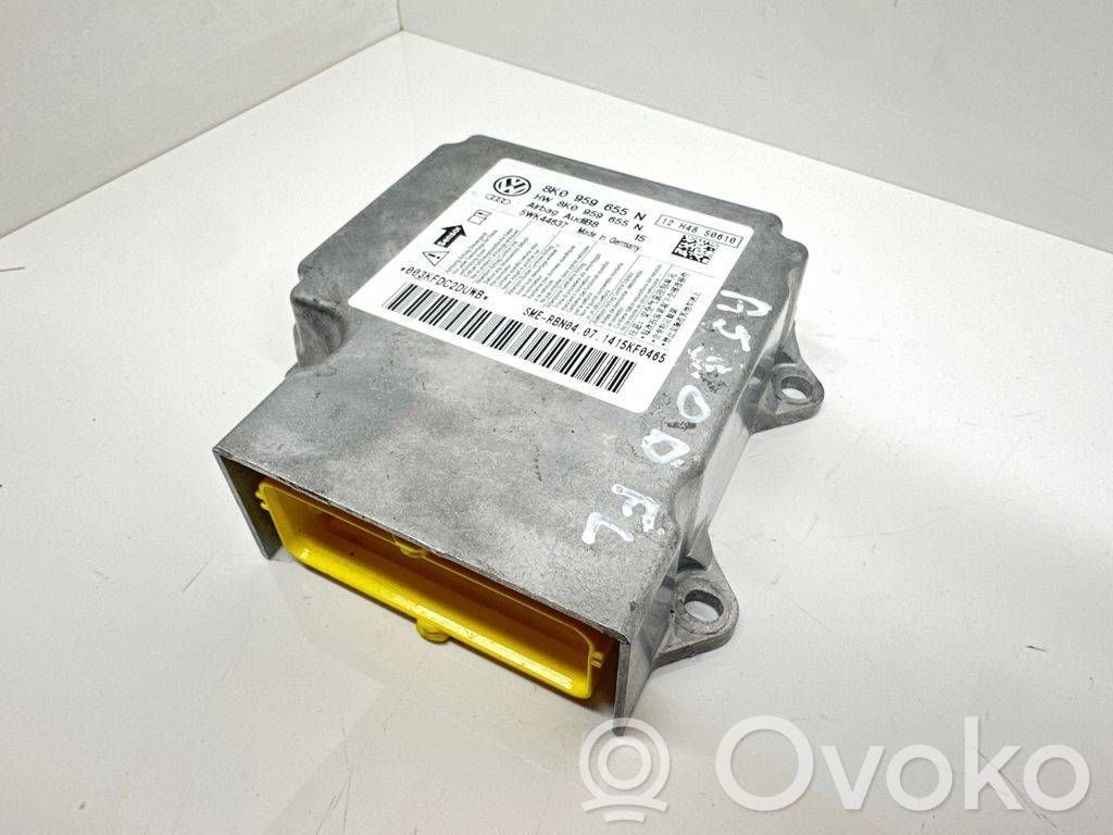Airbag control unit/module   8K0959655N,5WK44637,003KTDC2DDYB
