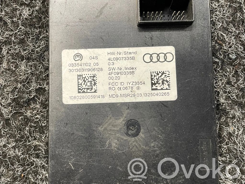 Audi Q7 4L Module de contrôle sans clé Go 