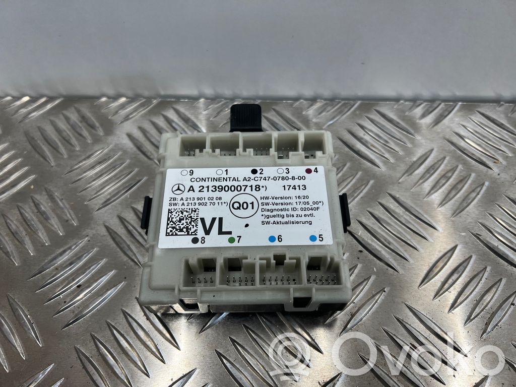 Mercedes-Benz E W213 Door control unit/module 