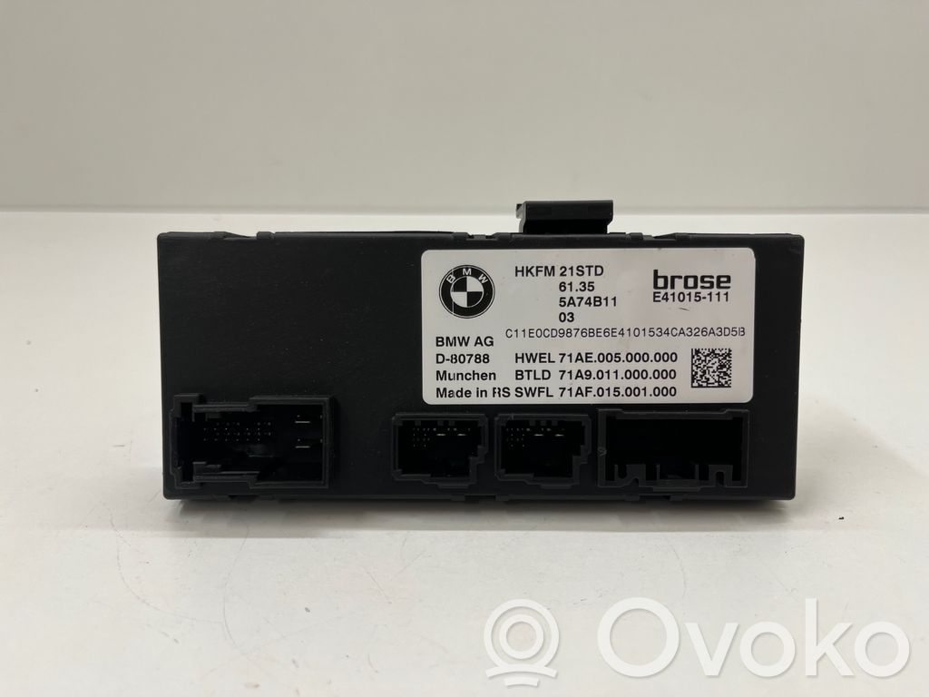 BMW 2 Active Tourer U06 Tailgate/trunk control unit/module 