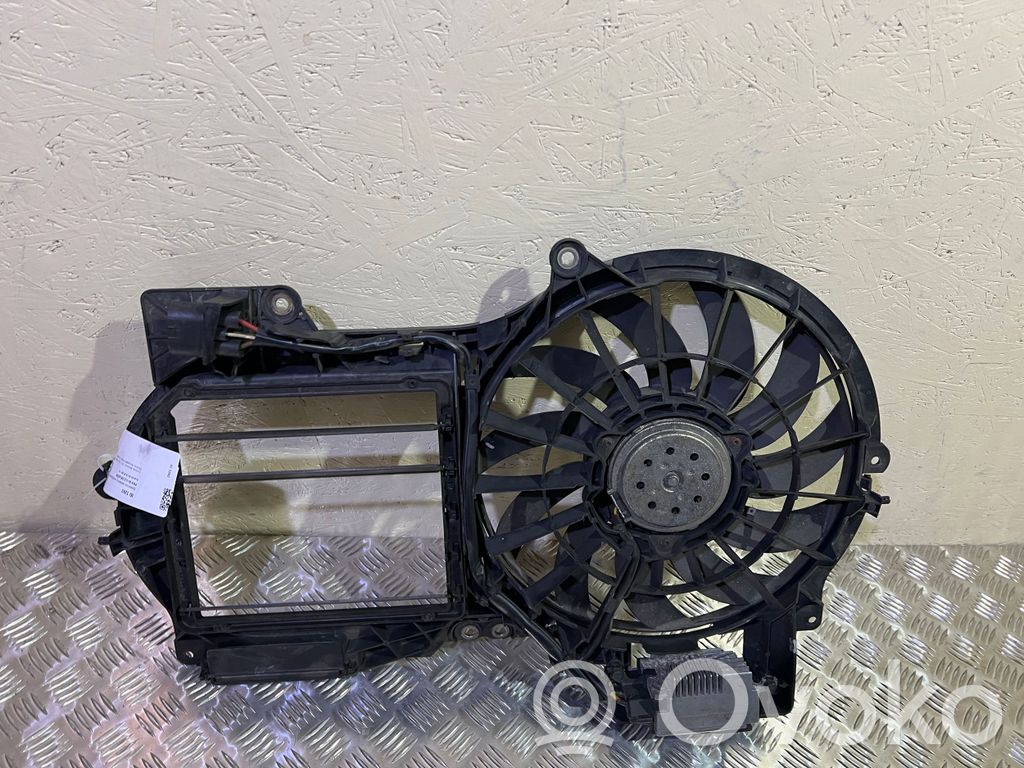 Audi A6 S6 C6 4F Elektryczny wentylator chłodnicy 
