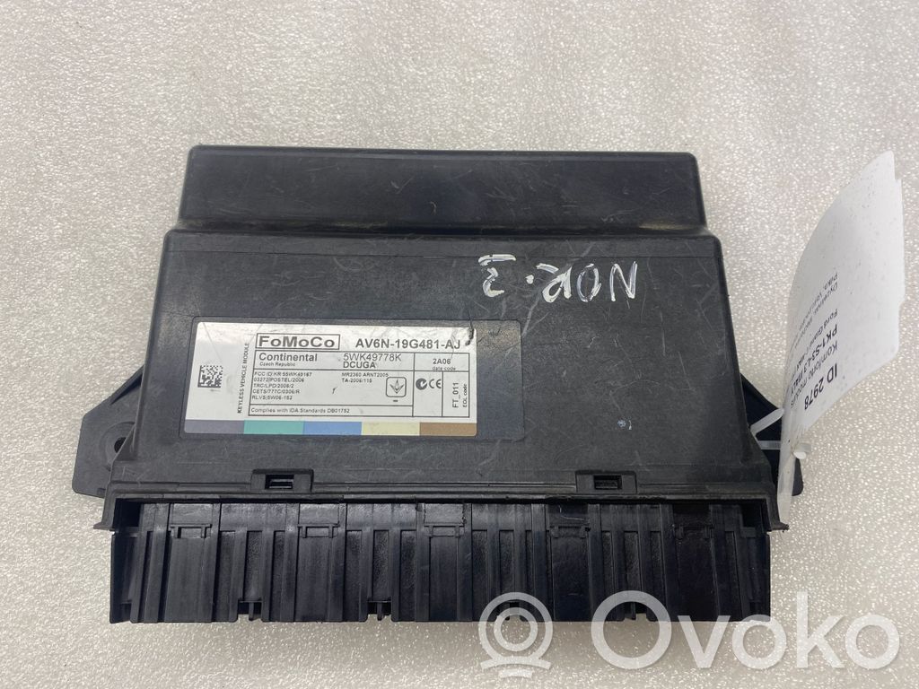 Ford Grand C-MAX Comfort/convenience module 