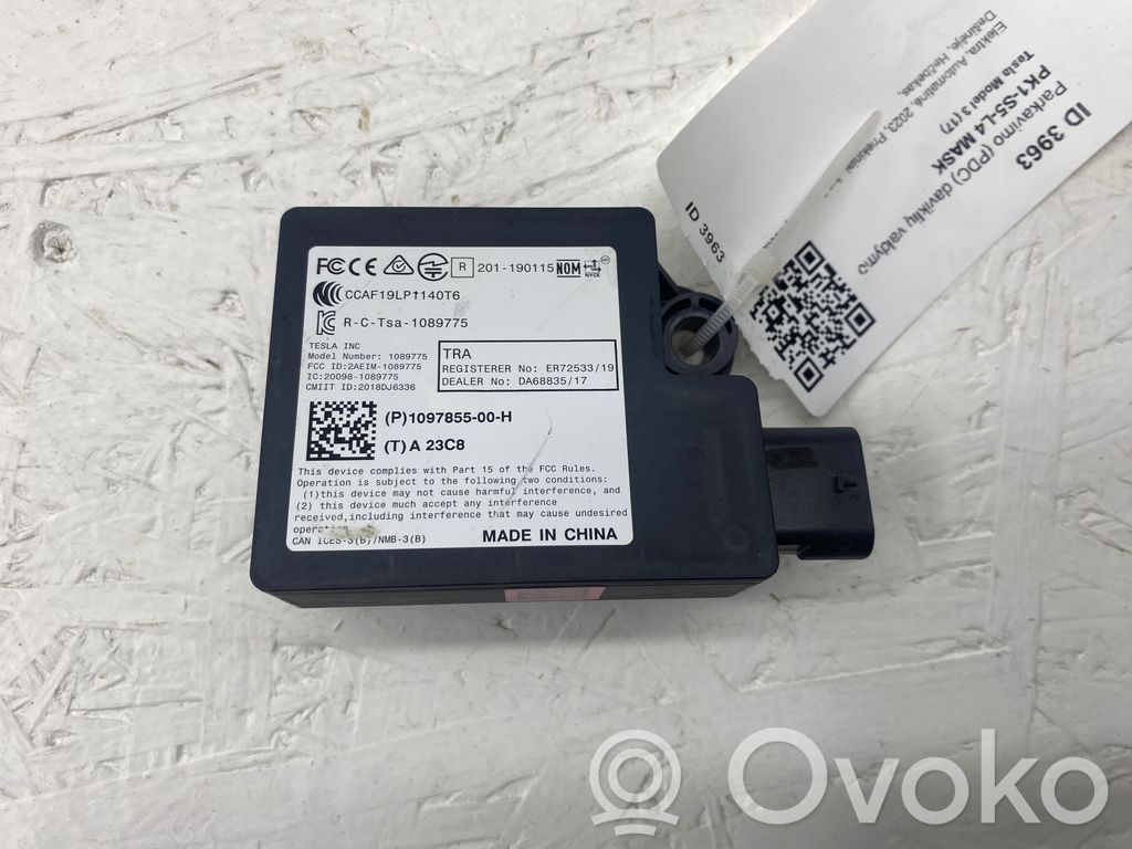 Tesla Model 3 Parking PDC control unit/module 