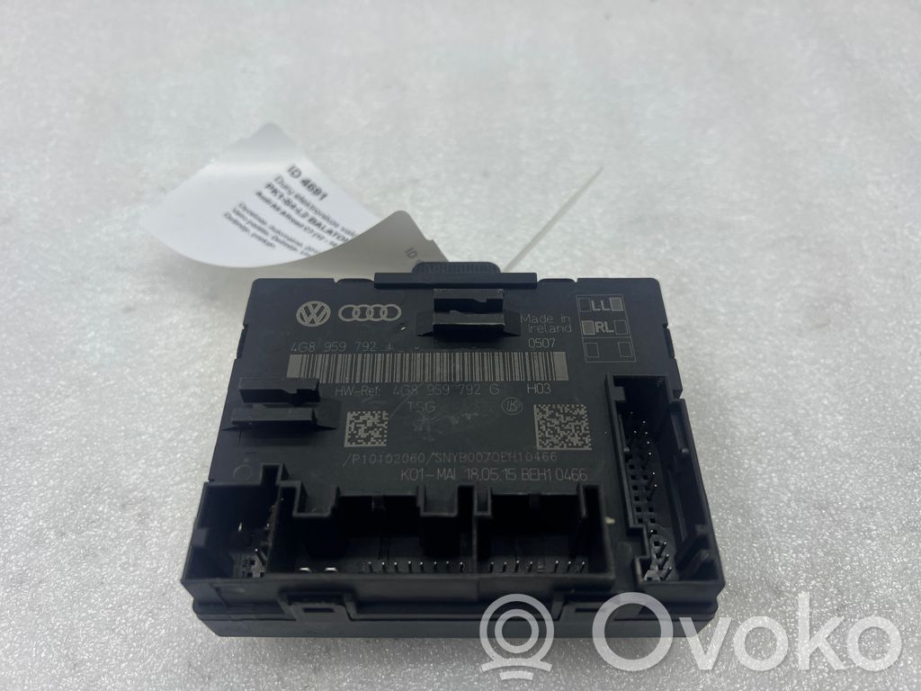 Audi A6 Allroad C7 Door control unit/module 