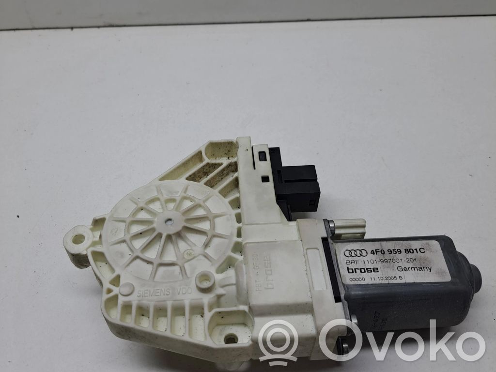 Audi A6 S6 C6 4F Silniczek podnoszenia szyby drzwi tylnych 