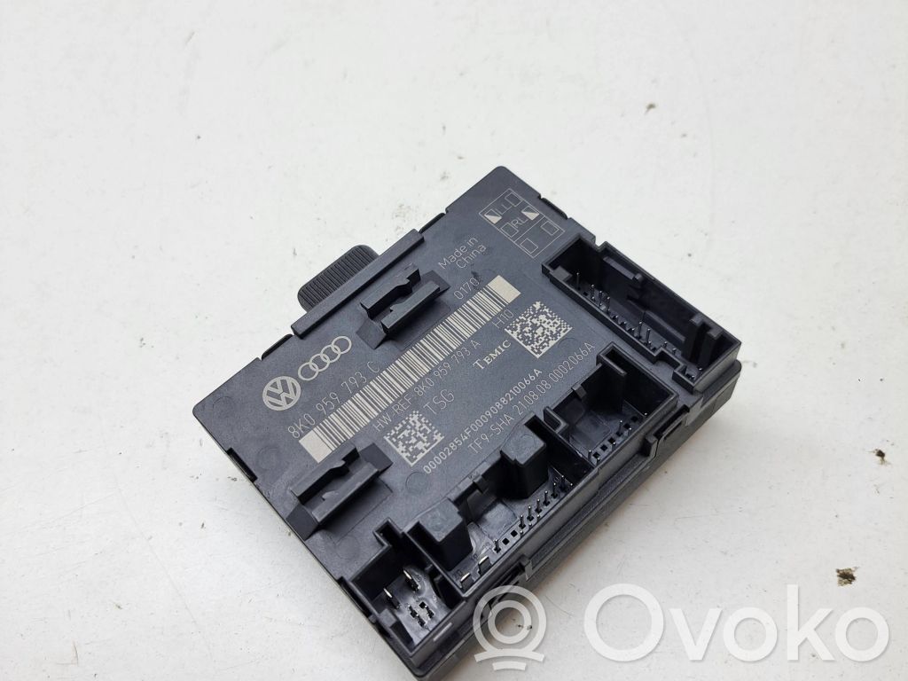 Audi A4 S4 B8 8K Door control unit/module 