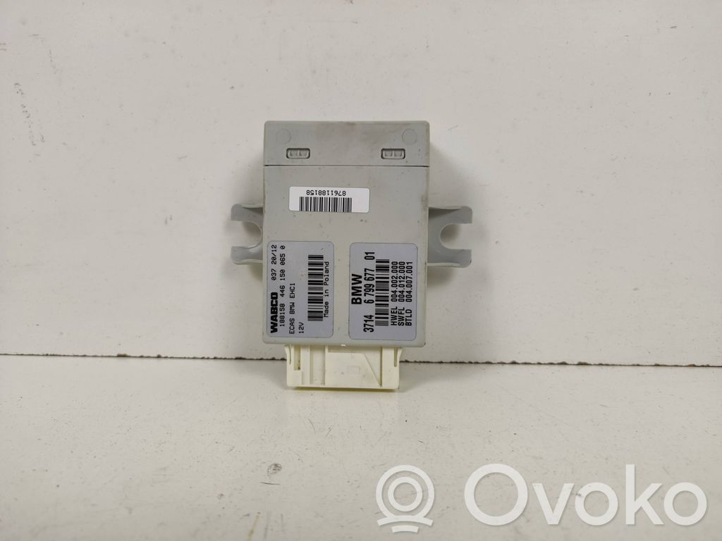 BMW 5 F10 F11 Sterownik / Moduł tylnego zawieszenia pneumatycznego 
