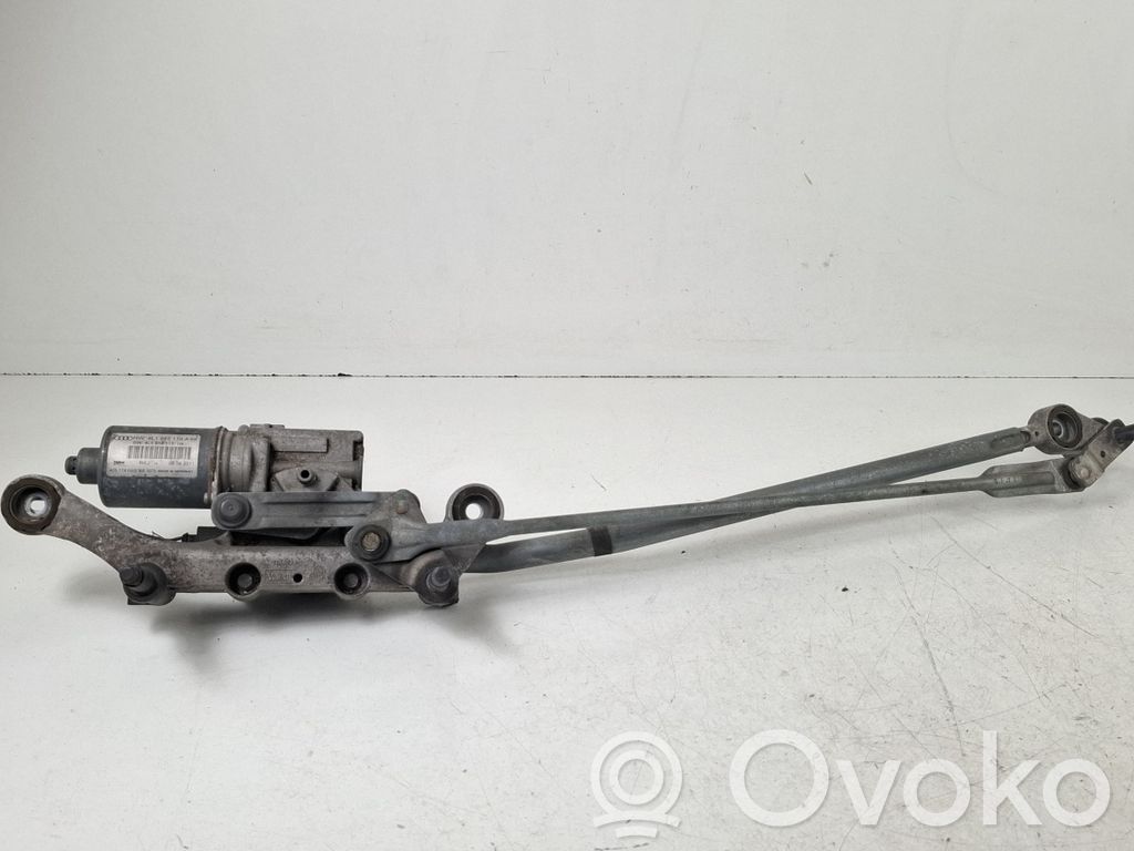 Audi Q7 4L Mechanizm i silniczek wycieraczek szyby przedniej / czołowej 