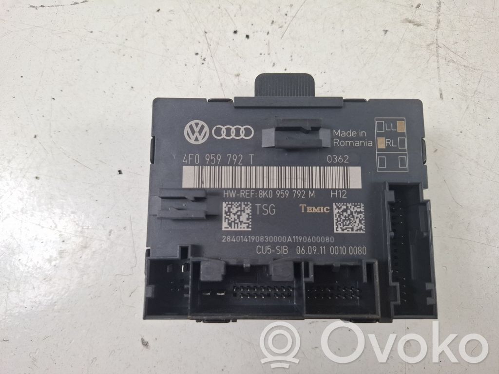 Audi Q7 4L Door control unit/module 