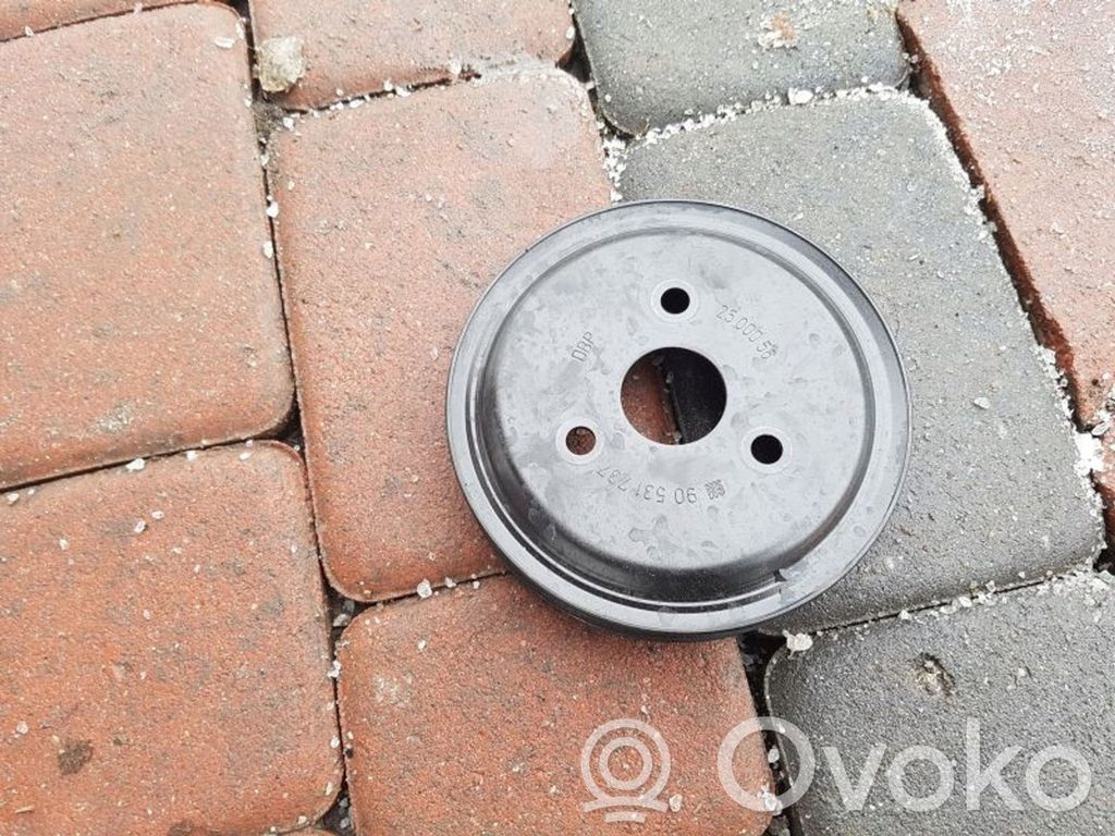 Opel Meriva B Water pump pulley 