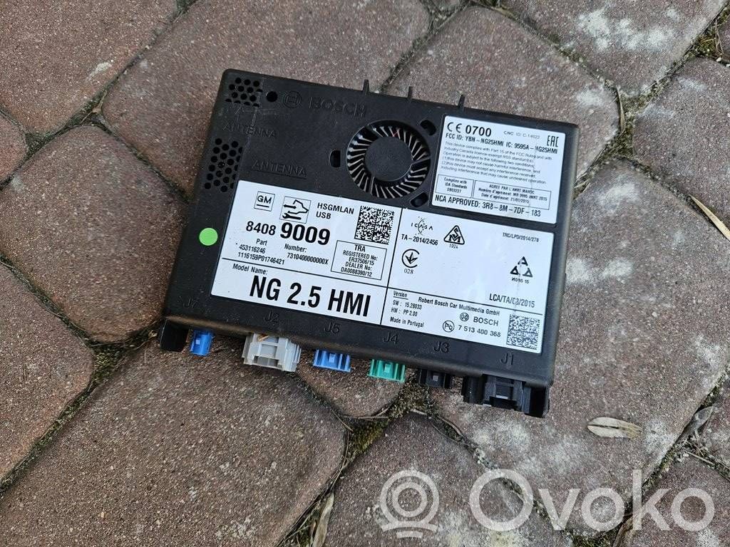 Opel Astra K Unité / module navigation GPS 